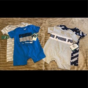 Baby boy Puma Rompers
